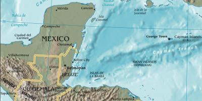 خريطة خليج هندوراس
